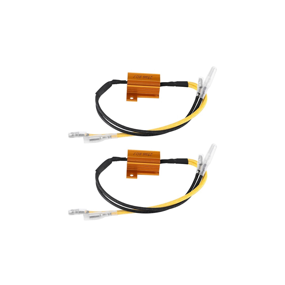 25W 6.8Î©J Motorcycle Led Turn Signal Indicator Load Resistor Fix Fault Flash Check Light 9110895300985