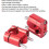 Handlebar Riser, 22mm/28mm Motorcycle Handlebar Fat Bar Riser Brackets Adapter 3