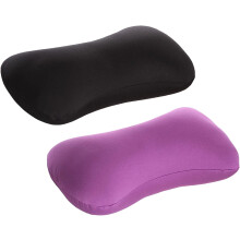 Fymlhomi 2 Pack Microbead Neck Pillow, Soft Squishy Cervical Support Cushion, Universal Tube Pillow for Travel Car Sofa Bed Sleep