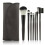 7pcs makeup brushes, professional make up set with case Black 6