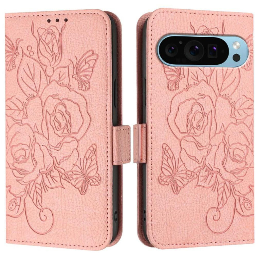 Case For Google Pixel 9 5G Magnetic Wallet Pu Leather With Credit Card Slot 9071309796926