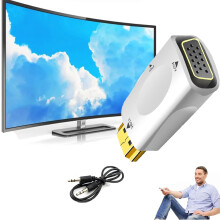 Smart TV Streaming Box 4K, 1080p Wireless Display Adapter, Mobile Screen Mirroring Receiver, Access All Channels