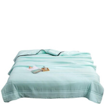 Poaug Four-Piece Set on Sale Clearance Solid Color Silk Air Conditioning Blanket Cool Summer Quilted Blanket Absorbs Body Heat to Keep You Cool A
