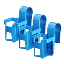 WJSXC 3pc Holder for Refreshing Drinks - Above Ground Pool Cup Holder Fits Most Pools - No Spills with Sturdy Pool Drink Holder Accessories Blue