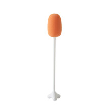 IUYT6 Flaschenreinigungsschwammbürste mit Ständer, 28 cm langer Griff für Babyflaschen, Glasflaschen, Sportwasserflaschen, Wein- und Ballondekanter