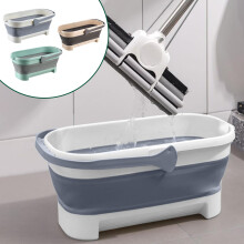 Foldable Mop Bucket 17L (4.2 Gal) with Handle, Space-Saving Cleaning Pail for Home, Outdoor, Multiuse – Compatible with GFHFHITJ