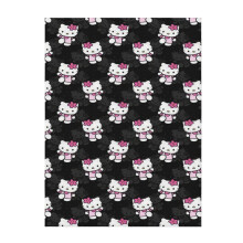 Hello Kitty puha és kényelmes plüss takaró, könnyű, meleg plüss flanel takaró és takarók kanapéágyra 60x50 cm