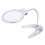 Loupe de bureau Nikou avec éclairage LED et support. 2