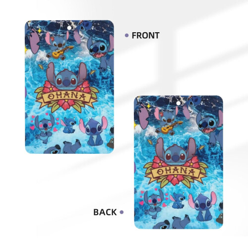 Αρωματικά χώρου αυτοκινήτου Stitch6pcs με άρωμα λεβάντας, αρωματικό αυτοκινήτου για 2