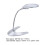 Loupe de bureau Nikou avec éclairage LED et support. 8