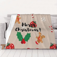 Couverture polaire de Noël ultra douce et confortable, idéale pour hommes, femmes, personnes âgées et enfants. Caractéristiques : ultra douce,