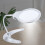 Loupe de bureau Nikou avec éclairage LED et support. 4