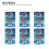 Αρωματικά χώρου αυτοκινήτου Stitch6pcs με άρωμα λεβάντας, αρωματικό αυτοκινήτου για 2