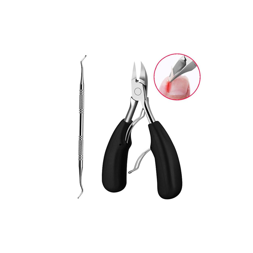 Cuticle Scissors / Nail Clippers / Nail Scissors / Nail Pliers - Nails Black 9425574900319