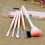 Happydeer 5Pcs Eye Shadow Foundation Eyeliner Eyelash Lip Makeup Brushes Cosmetic Tools 6