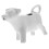Ceramic Milk Jug White Cow Shape Pitcher for Coffee and Tea Easy Clean Kitchen Dining Use 1