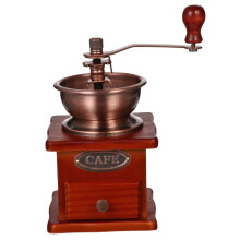 Manual Coffee Grinder with Adjustable Grind Settings Ceramic Burr for Home Brewing and Travel
