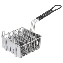 Taco Fry Basket 4Slot Stainless Steel Holder with HeatProof Handle for Restaurant and Home