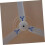 Ceiling Fan Blade Arms Replacement with Balanced Support and Easy Install, Universal Blue Fit 5
