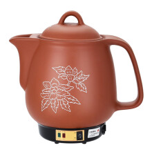 Electric Medicine Pot 5L Purple Clay Herbal Cooker with Auto Temperature Control and Reminder