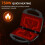 Sandwich Maker 2 Slice Grilled Cheese Maker with NonStick Triangle Plates and Cool Touch Handle 750W 2