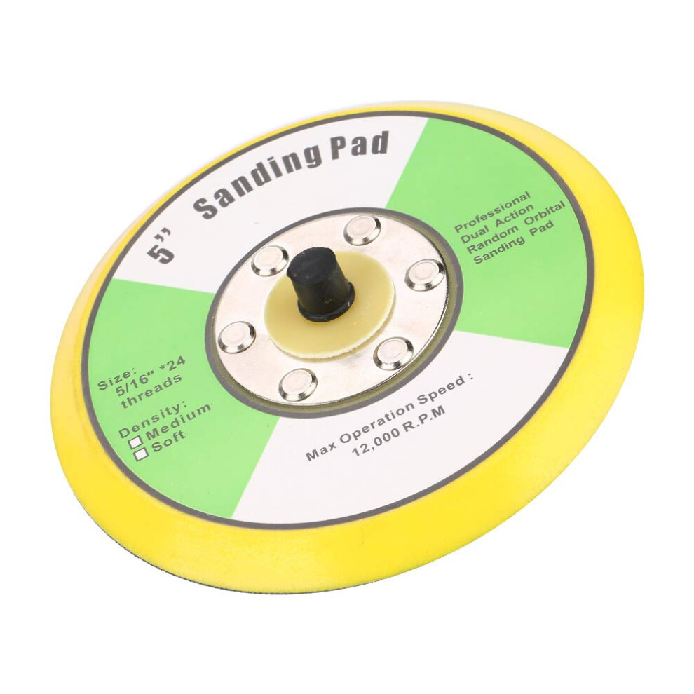Sanding Backing Pad With M8 Thread 125Mm Pu Foam For Angle Grinder And Orbital Sander 9174973049449