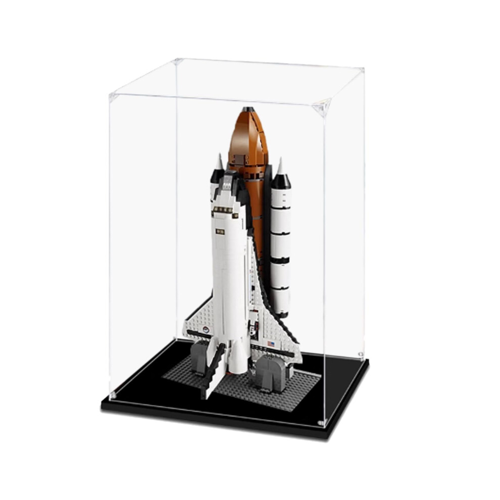 Clear Dustproof Acrylic Display Case For 10231 Shuttle Model, Stackable Storage Box, 3Mm Transparent 9070919078064