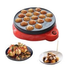Electric Takoyaki Maker 18Hole NonStick Grill Pan for Home Japanese Octopus Balls