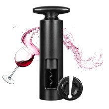 Wing Corkscrew Wine Bottle Opener with Foil Cutter, Manual Zinc Alloy for Quick Cork Removal