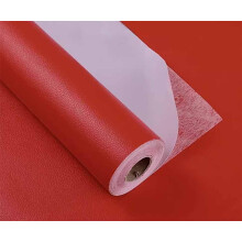 Leather  Patch for Couch Sofa Car Seat, Self Adhesive Vinyl  Tape 198x50in Red