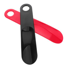 2pcs Plastic Shoe Horn Set for Men and Women Long Handle Lightweight Easy Shoe Wearing Tool