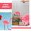 Flamingo Plush Marionette Puppet for Kids and Adults Interactive Hand Control Performance 3