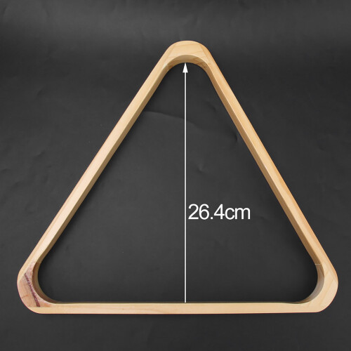 Billiards Snooker Balls Rack Triangular Rhombus Frame Wooden Sport Accessory 1