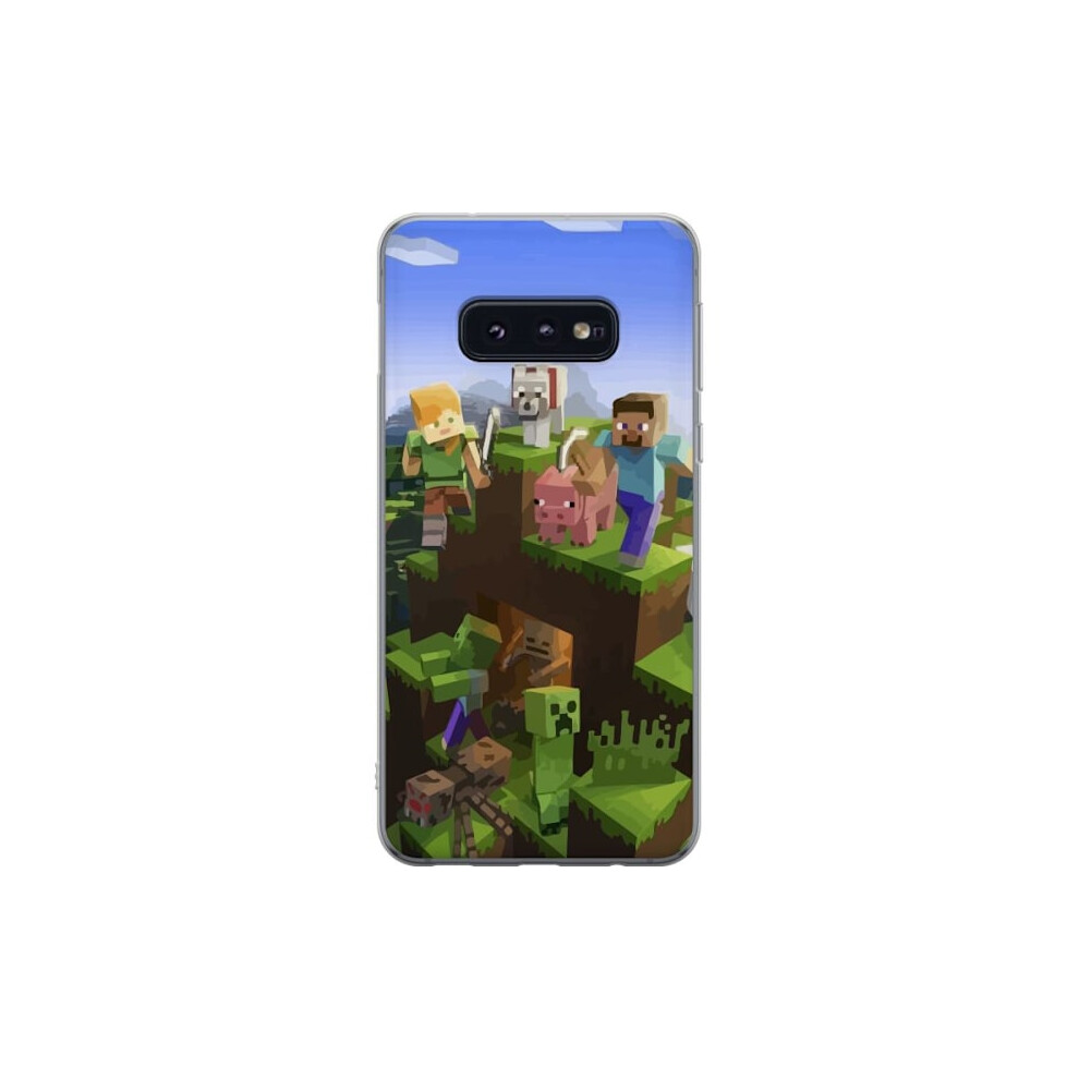 Compatible With Samsung Galaxy S10e Case / Mobile Case - Minecraft 9110895302736
