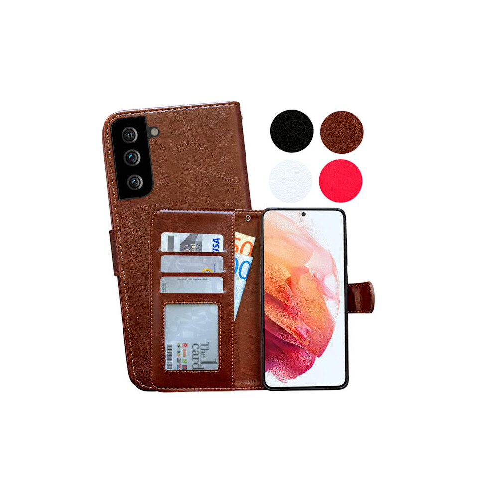 Compatible With Samsung Galaxy A23 5G - Leather Case / Protection White 9110895302354