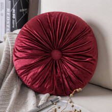 Phantoscope 16" x 16" Mid-Century Red Polyester Throw Pillow