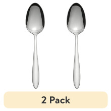 (2 pack) Oneida Solefield Serving Spoon, Stainless Steel, 1 Piece