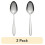 (2 pack) Oneida Solefield Serving Spoon, Stainless Steel, 1 Piece 1