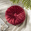 Phantoscope 16" x 16" Mid-Century Red Polyester Throw Pillow 2