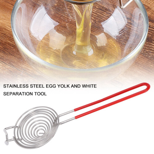 Egg Separator, Stainless Steel Egg Yolk White Separating Tool,2 Pieces 1