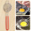 Egg Separator, Stainless Steel Egg Yolk White Separating Tool,2 Pieces 5