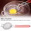 Egg Separator, Stainless Steel Egg Yolk White Separating Tool,2 Pieces 4