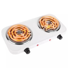 2000W Electric Cooking Stove Dual Burner Portable Hot Plate Cooktop