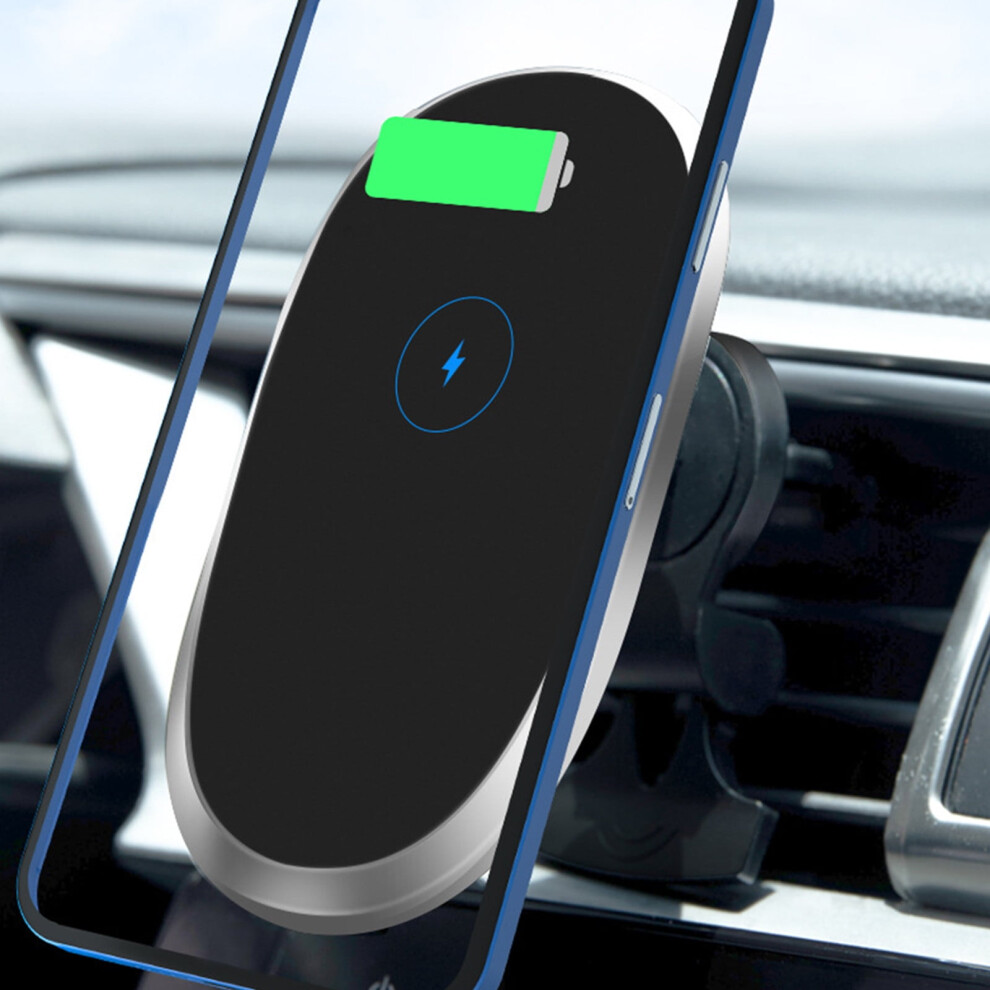 Car Wireless Charger 15W Fast Charging, Compatible With Zkccnuk, Strong Magnetic Adsorption, Aluminum Alloy For Various Cars & Phones 9110895306826