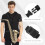 Adjustable Alto/Tenor/Baritone Sax Saxophone Harness Shoulder Strap (Black) 3