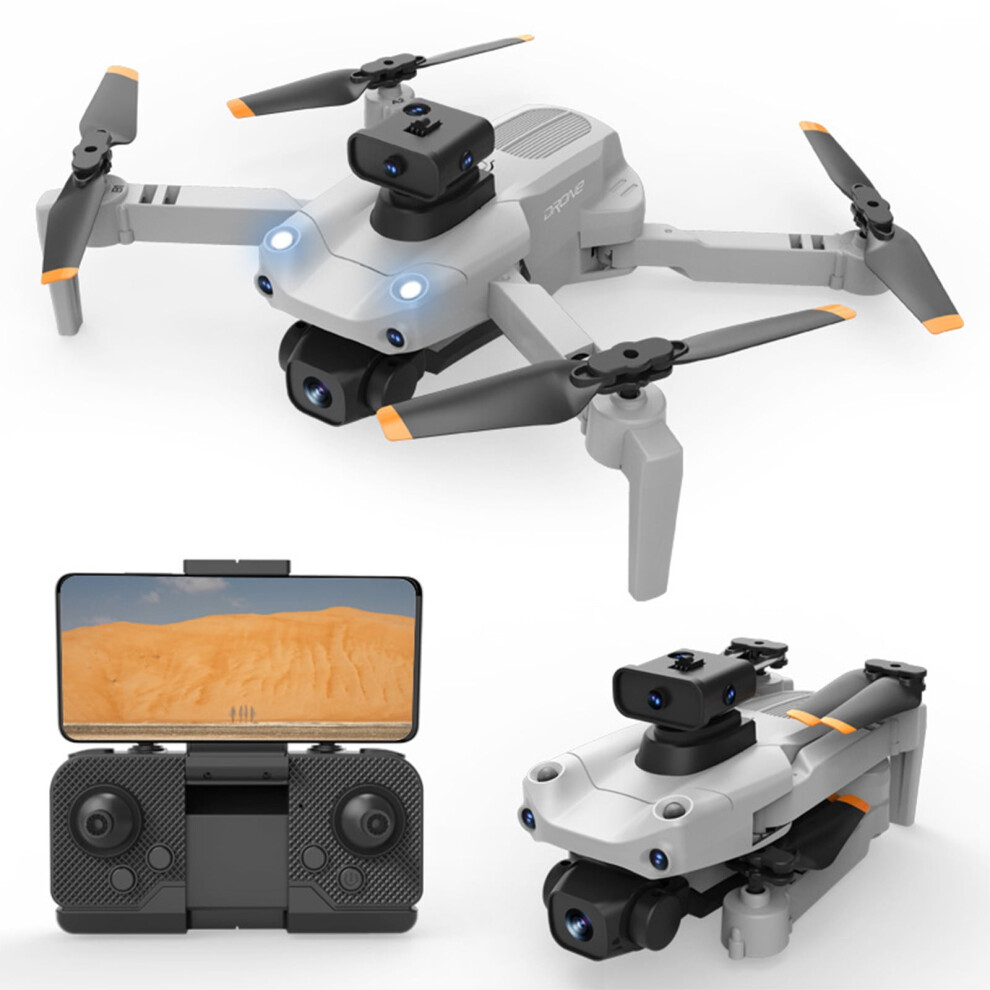 Wjsxc Drone With Camera Wifi Fpv 1080P Hd Altitude Hold Foldable Rc Quadcopter Circle/Route Fly Headless Mode Gray 9110895306673