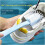 FiveSided Shoe Cleaning Brush with Soft Bristles, 360 FullAngle MultiFunctional Tool – Blue 2