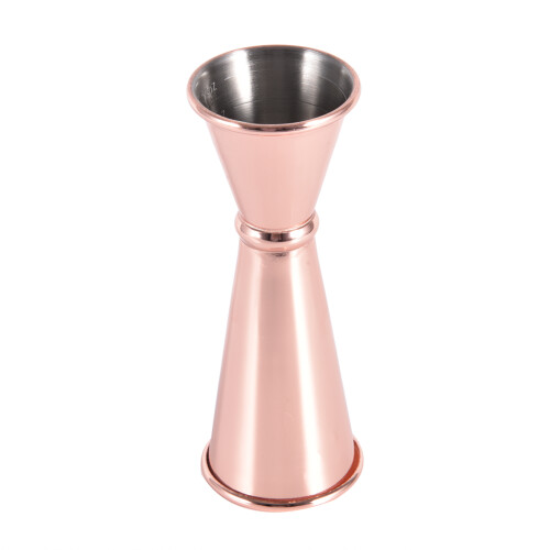 304 Edelstahl Doppel-Jigger, 30ml/60ml, Roségold 2
