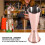 304 Edelstahl Doppel-Jigger, 30ml/60ml, Roségold 9