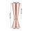 304 Edelstahl Doppel-Jigger, 30ml/60ml, Roségold 5